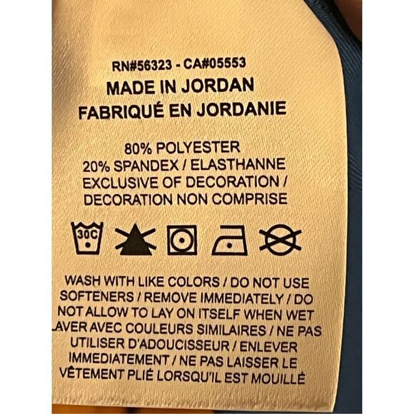 Nike DRI-FIT Yoga Women's Tank Top (Blue) Size XS nwt (3076) - Picture 5 of 6